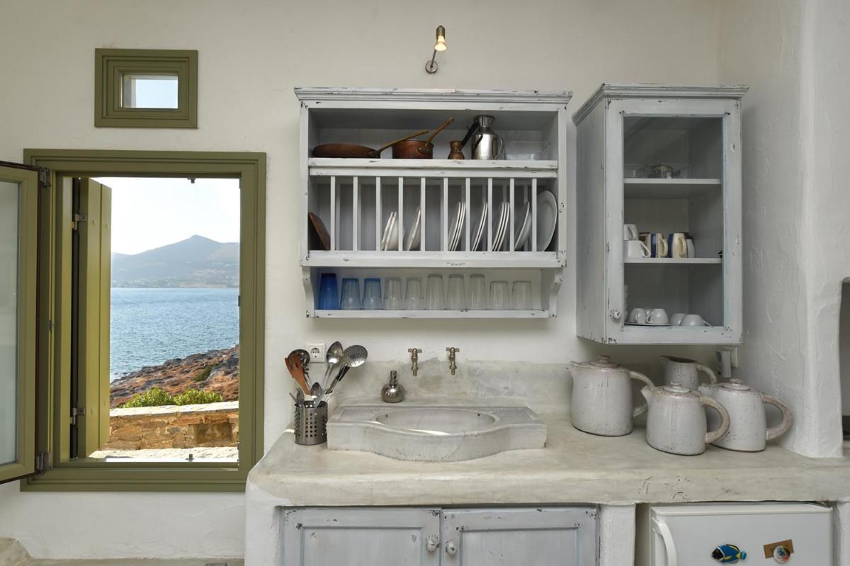 Ochre Dream, Beach Front & Sunset Villa Naousa Esterno foto