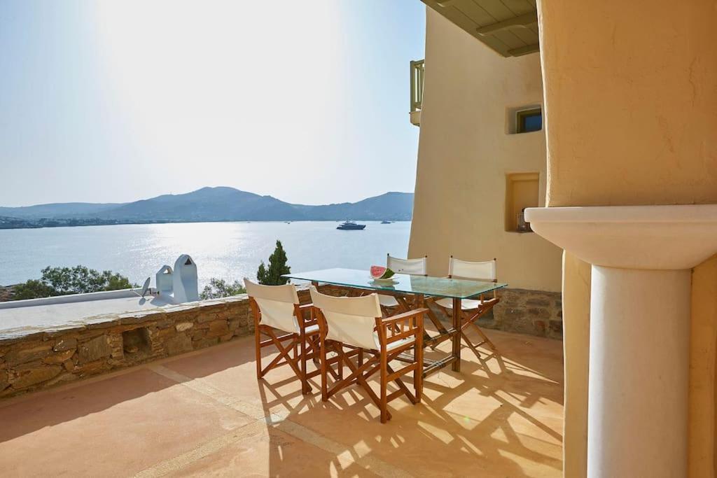 Ochre Dream, Beach Front & Sunset Villa Naousa Esterno foto