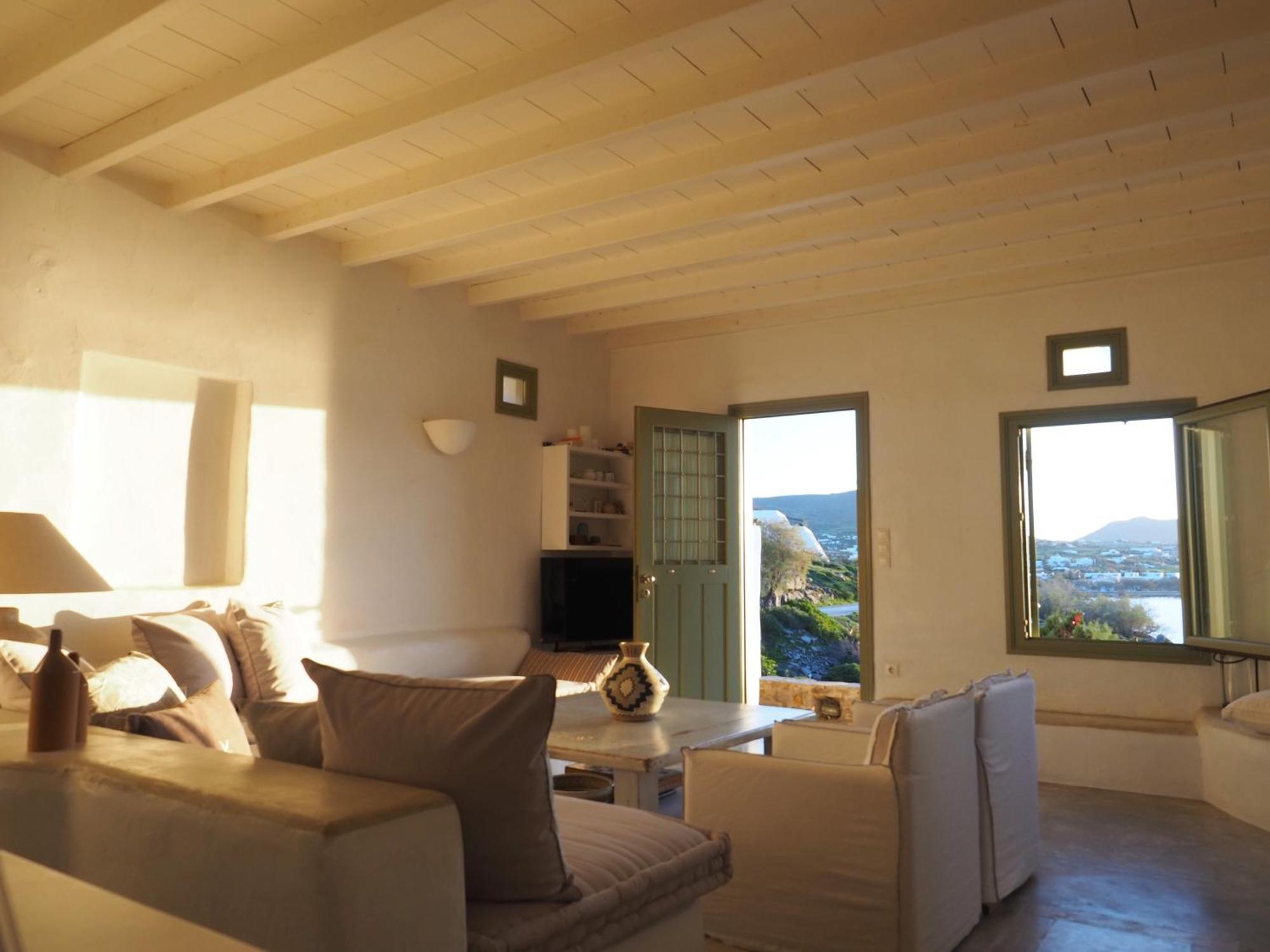 Ochre Dream, Beach Front & Sunset Villa Naousa Esterno foto