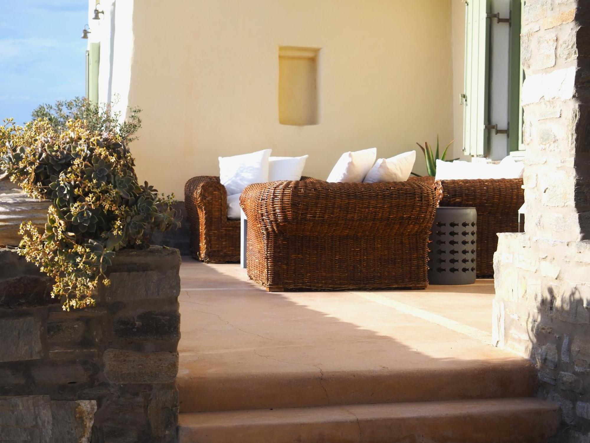 Ochre Dream, Beach Front & Sunset Villa Naousa Esterno foto