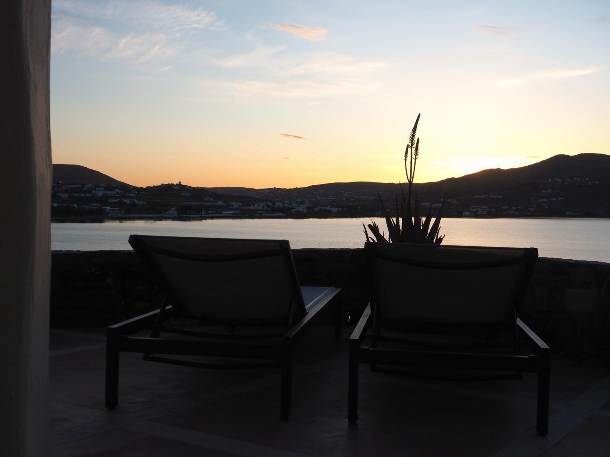 Ochre Dream, Beach Front & Sunset Villa Naousa Camera foto